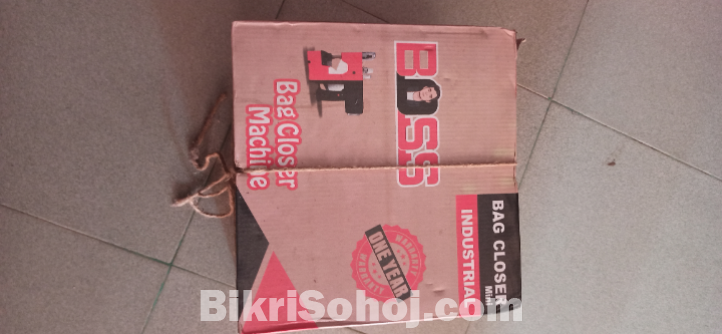 Boss industrial bag closer machine mini